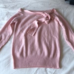 Off the shoulder sweater